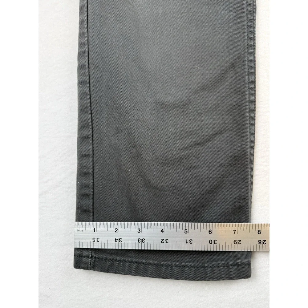 Levis 514 Straight Fit Grey Denim Jeans Mens 32x30 (Tag 32x32)